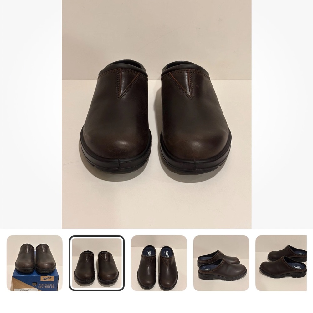 Blundstone Men's Rich Brown Leather Loafers - Picture 2 of 8